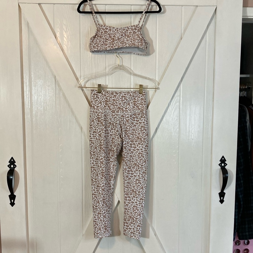 LaHana Active Leopard Print Leggings Sets